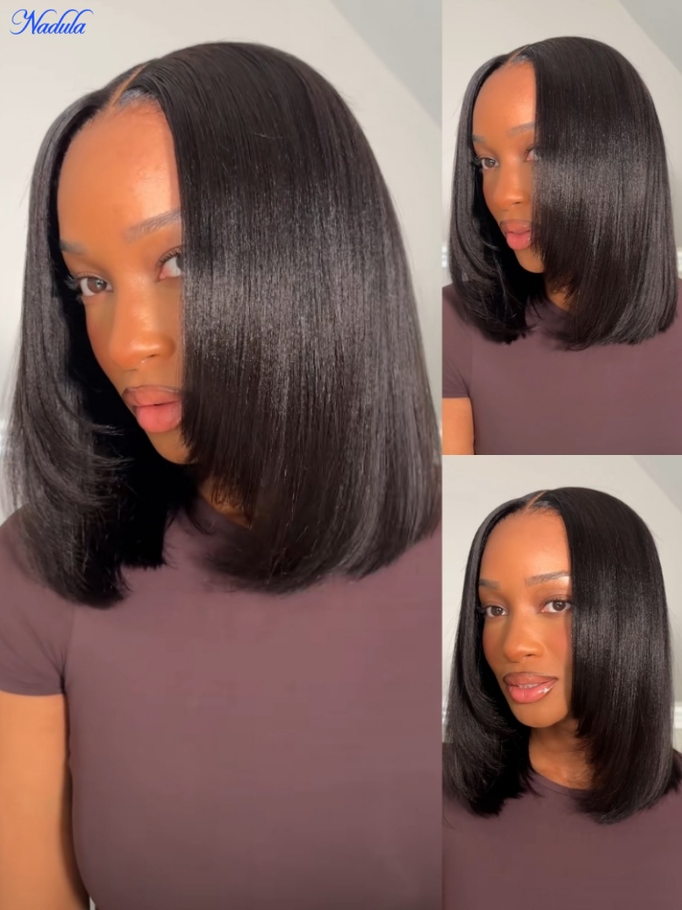 Glueless Wear And Go Human Hair Wig - Nadula Uitverkoop 10 inch 12 inch