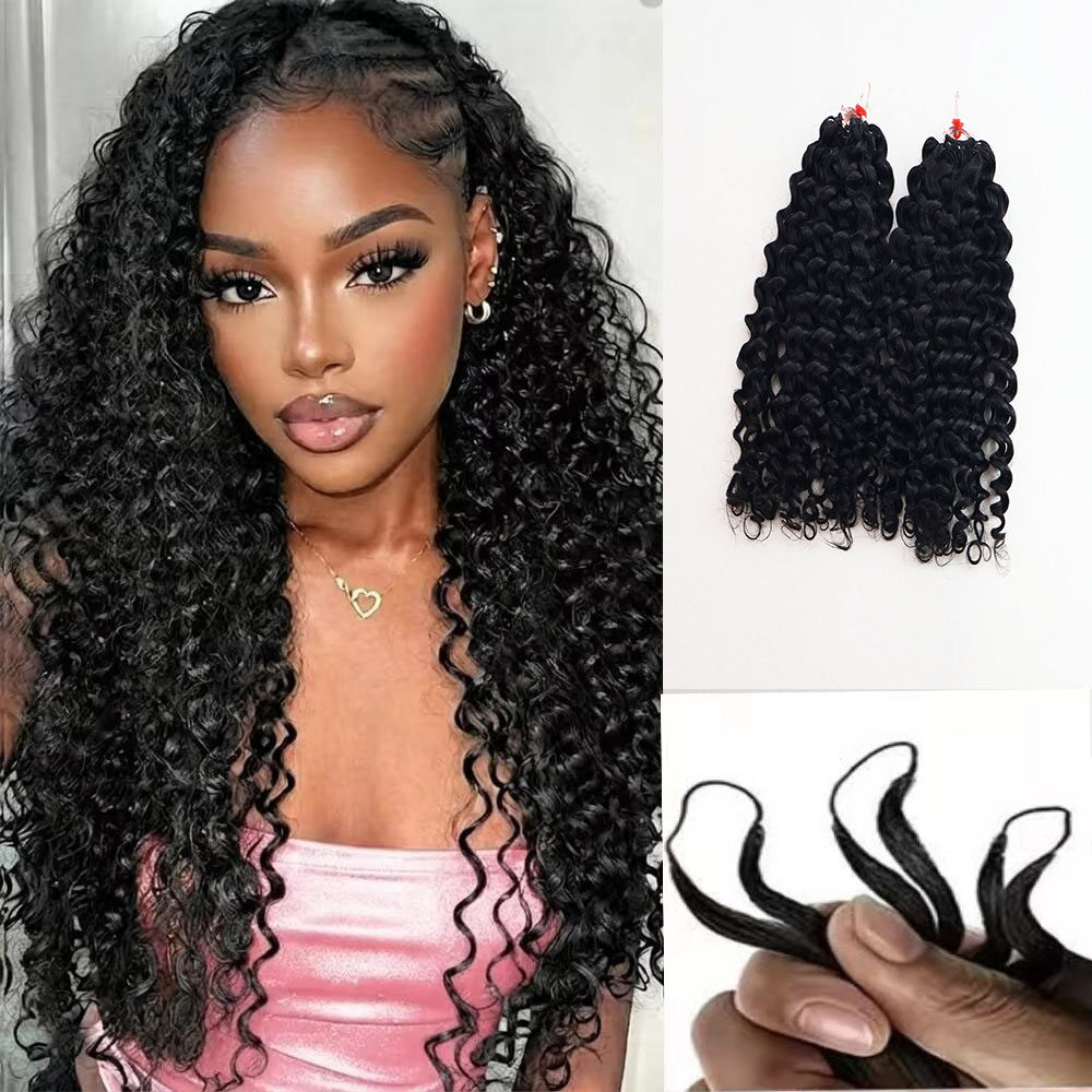 Hair Bundles - Krullende, veerkrachtige haarstukken van 100% onbewerkt