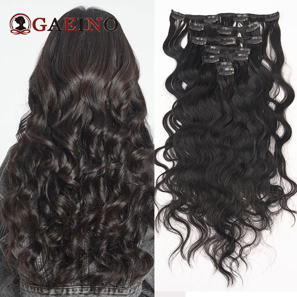 12A Natuurlijke Golf Clip Ins  - Seamless Clip In Hair Extensions Human Hair recensie en prijs