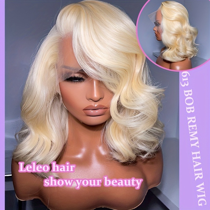 613 Kantpruik van echt haar 13 - 613 Blonde Body Wave Lace Front Wig recensie en prijs