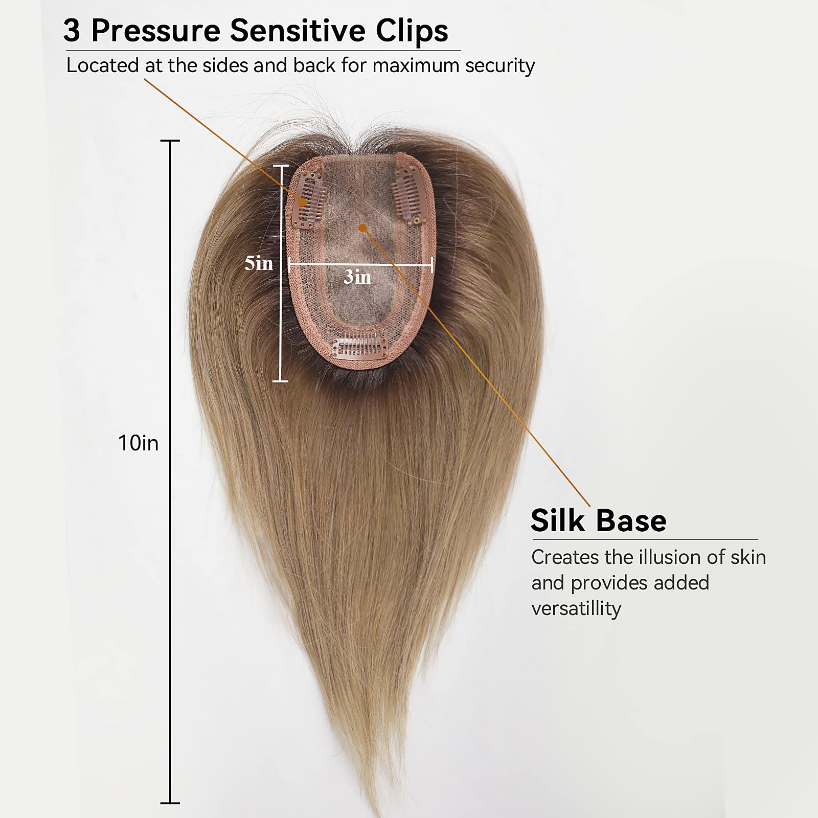 100% Remy Menselijk Haar Toppe - Seamless Clip In Hair Extensions Human Hair recensie en prijs