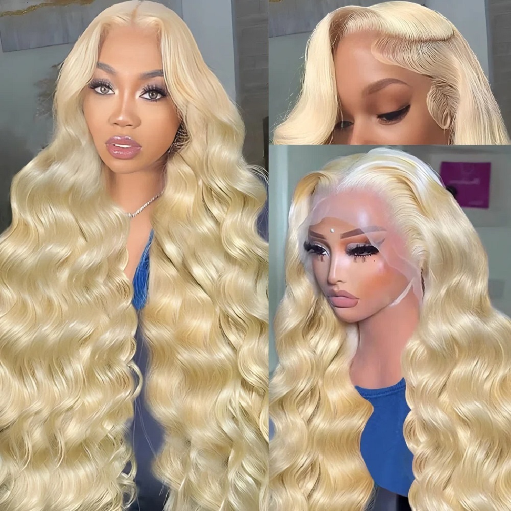 46 inch HD blonde 13x4 kantfro - Lace Front Wigs recensie en prijs